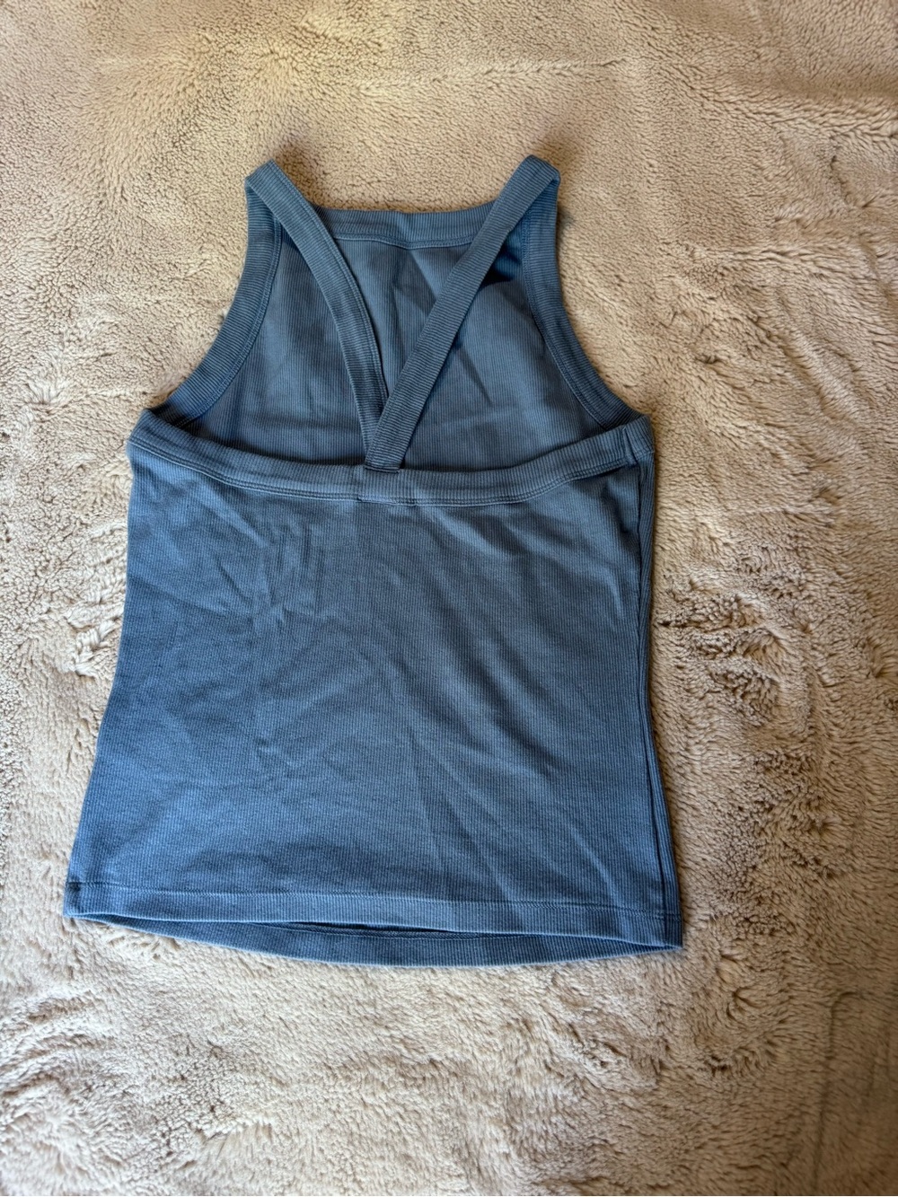 Pilcro (Anthropologie) high neck ribbed tank. Size medium - Picture 6 of 8